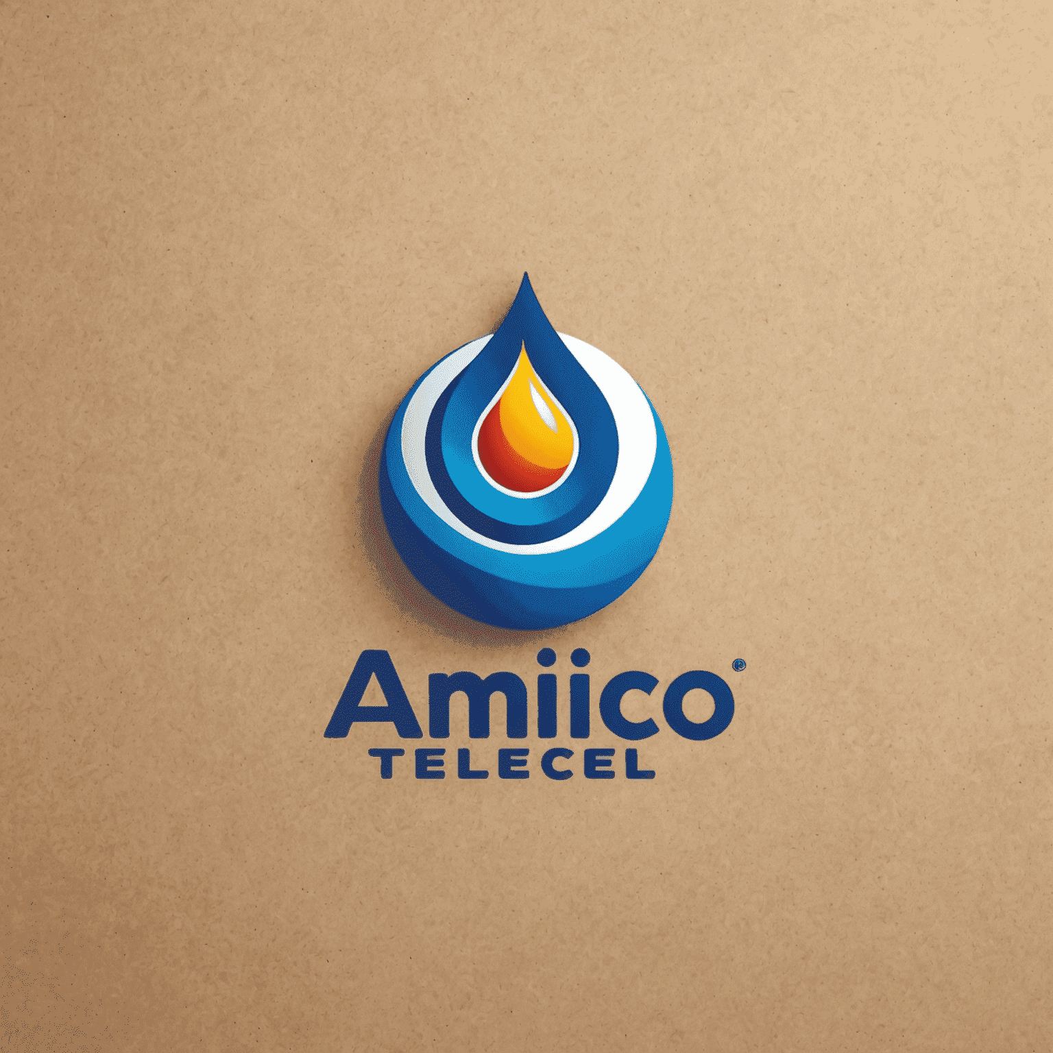 Logo de Amigo Telcel con diseño moderno y sostenible